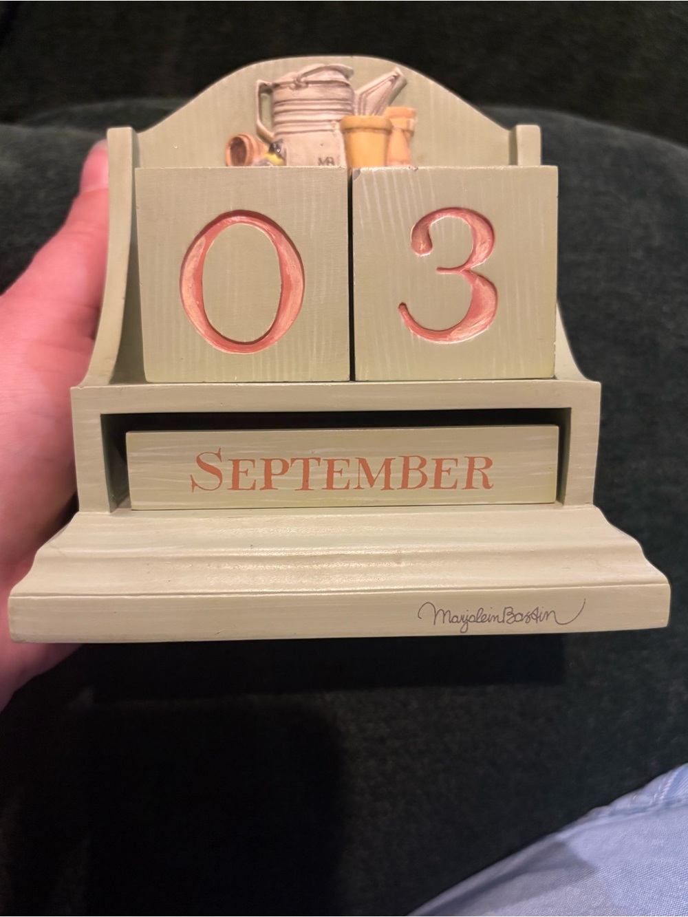 Hallmark Marjolein Bastin Natures Sketchbook Perpetual Block Calendar Gardening